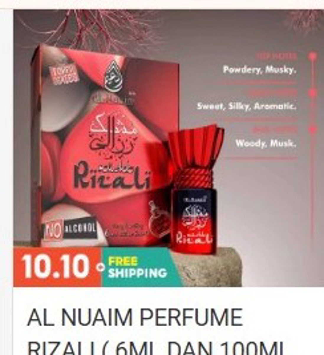 Al Nuaim Perfume Rizali