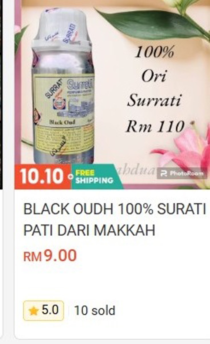 Black Oudh by Surati (Pati from Makkah)