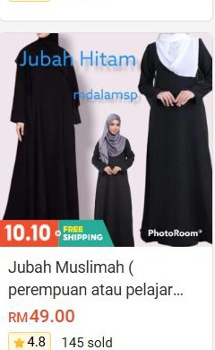 Jubah Muslimah (Women / Students)