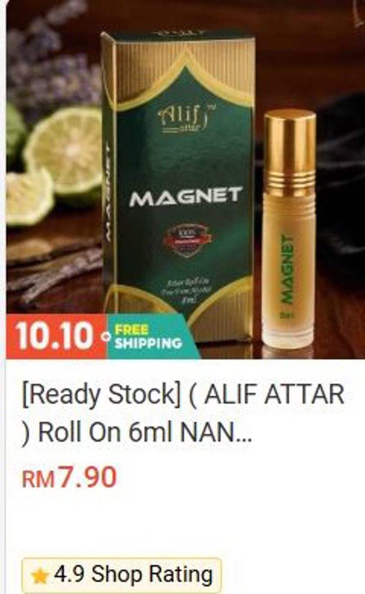 Alif Attar Roll-On 6ml
