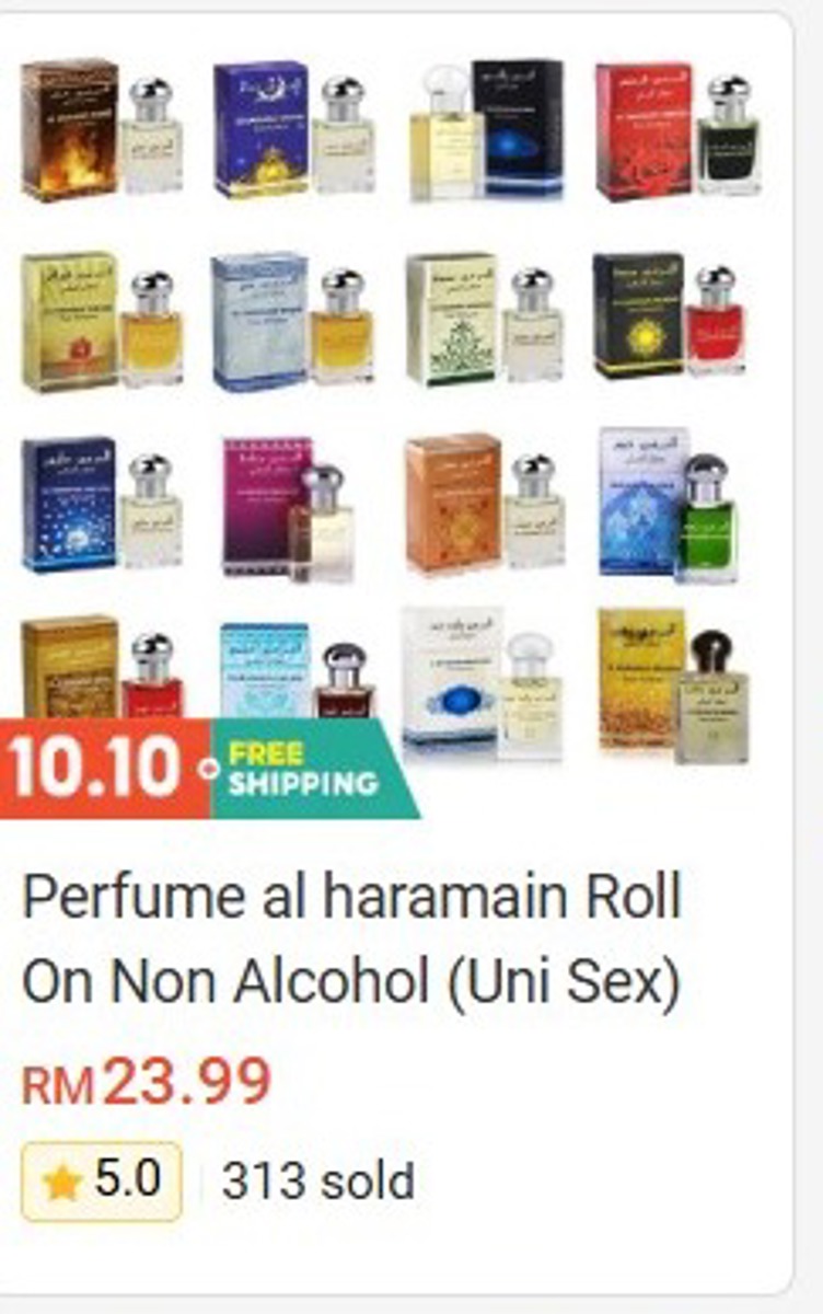 Al Haramain Roll-On Perfume (Non-Alcohol)