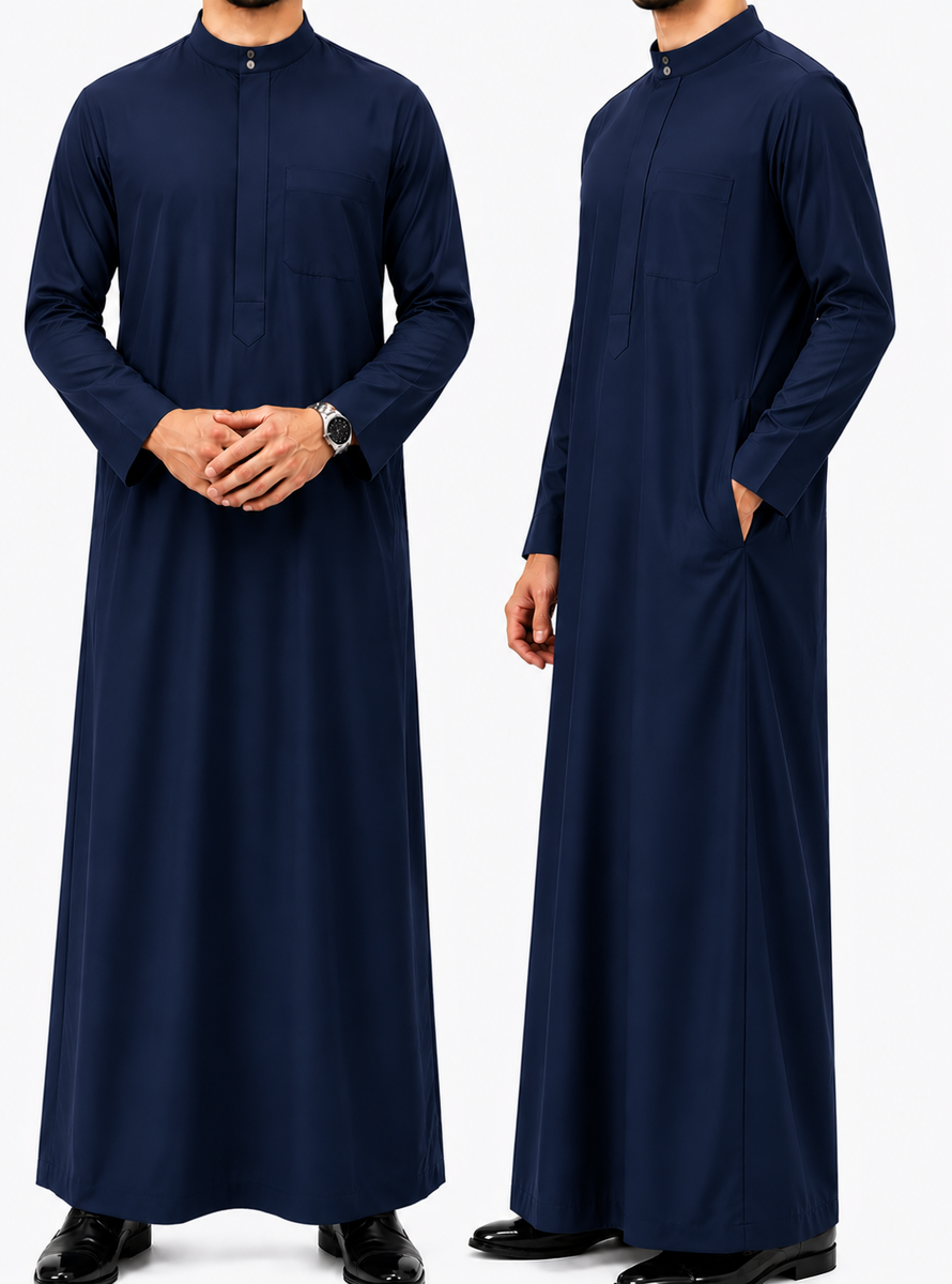 Haramain  Jubah Al Haramain Kain Coat Tebal Exclusive  Clothing
