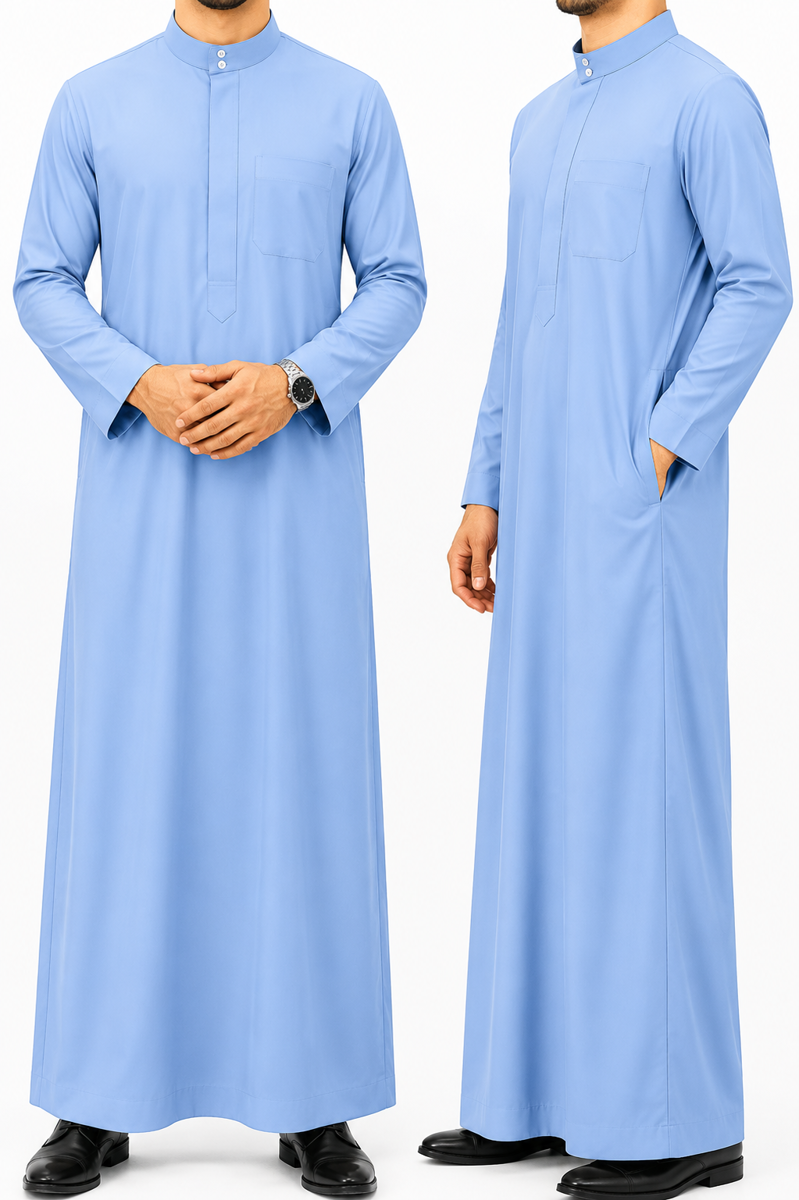 Haramain  Jubah Al Haramain Kain Coat Tebal Exclusive  Clothing
