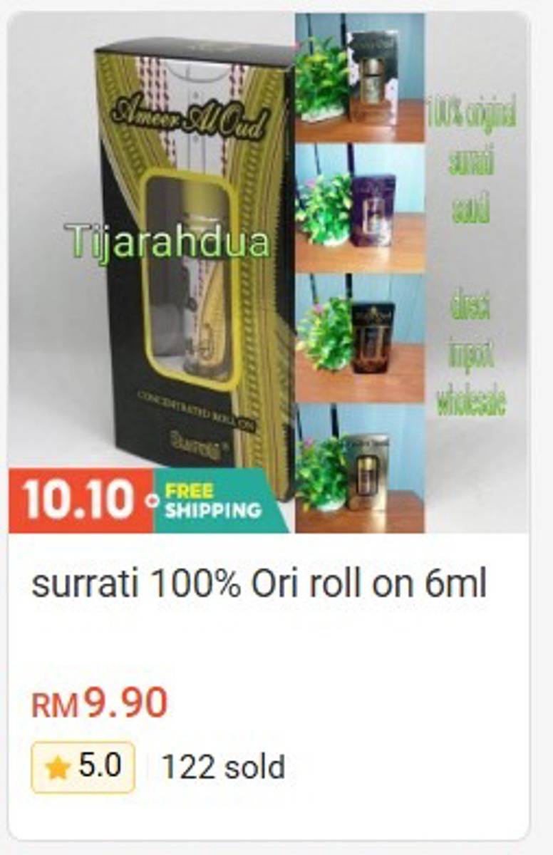 Surrati 6ml Roll-On (100% Original)