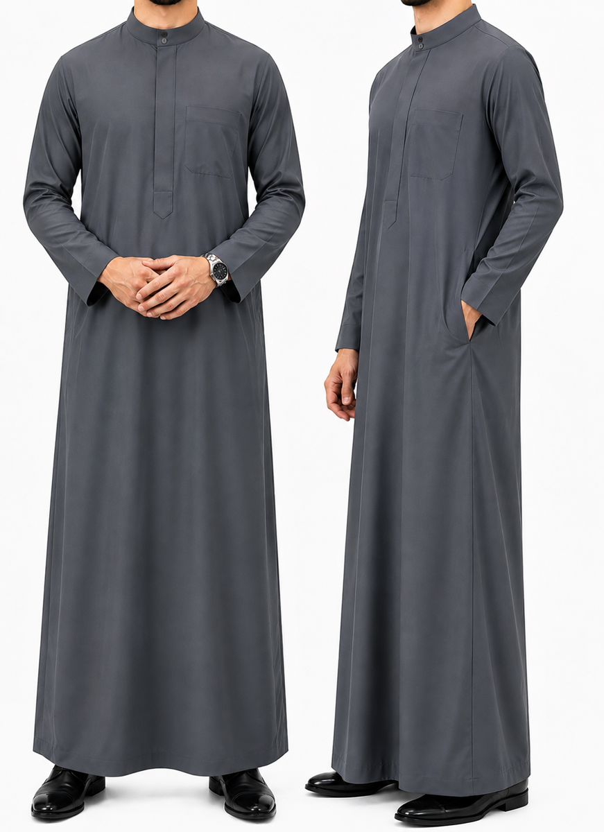 Haramain  Jubah Al Haramain Kain Coat Tebal Exclusive  Clothing