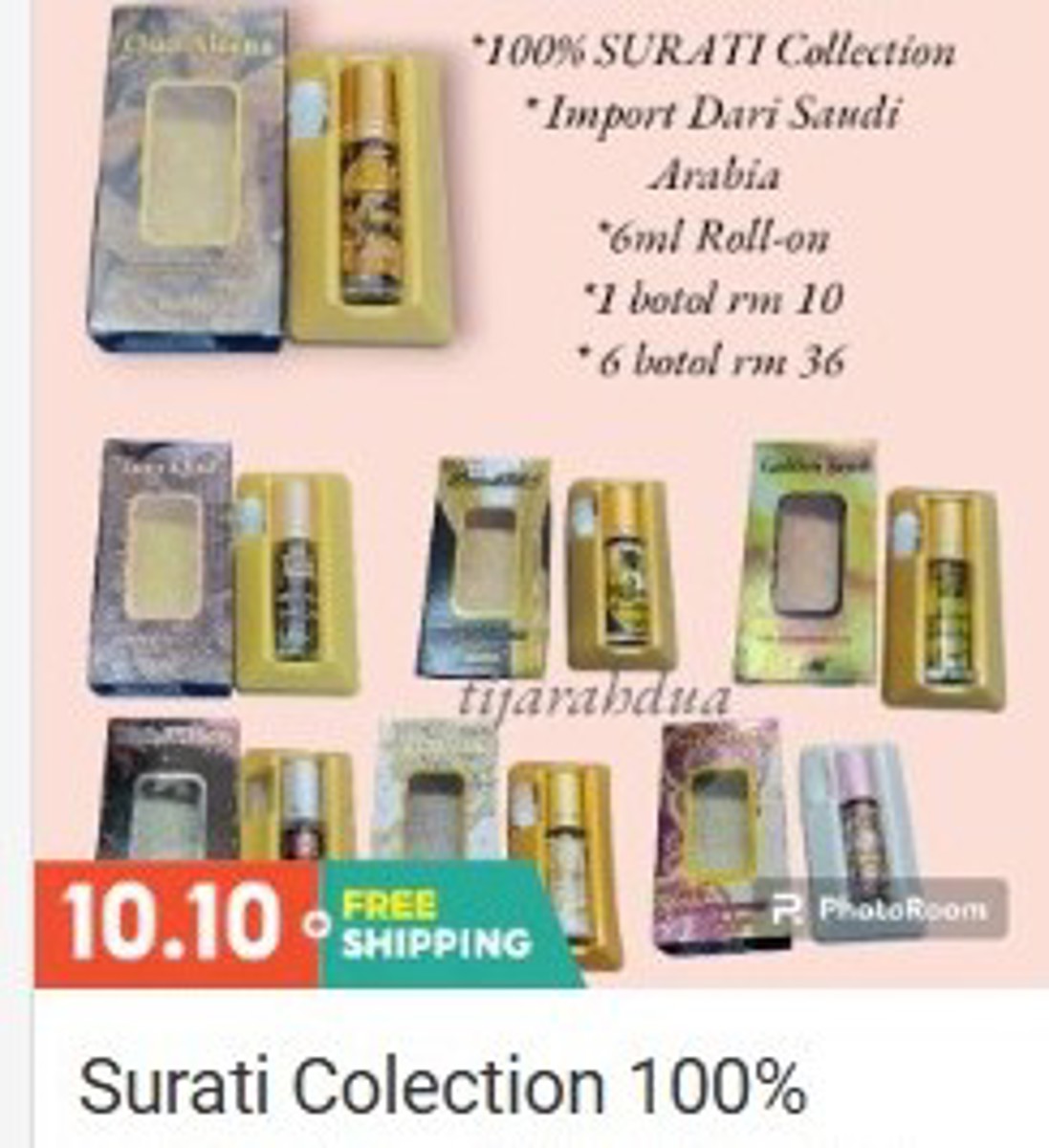 Surati Collection Perfume (100% Original from Saudi Arabia)