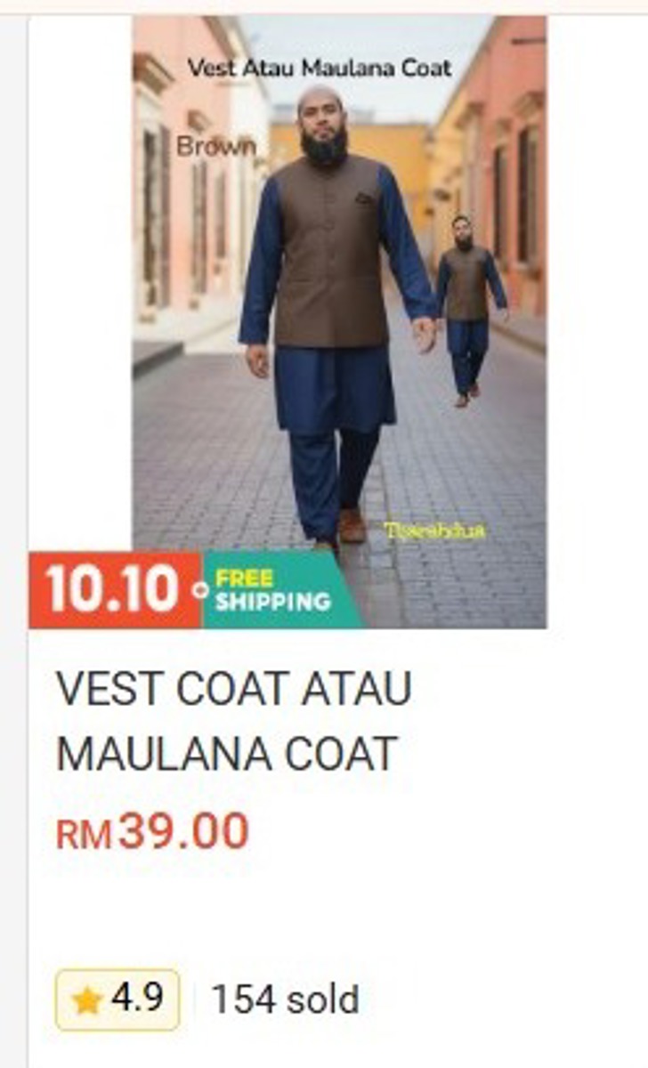 Vest Coat / Maulana Coat
