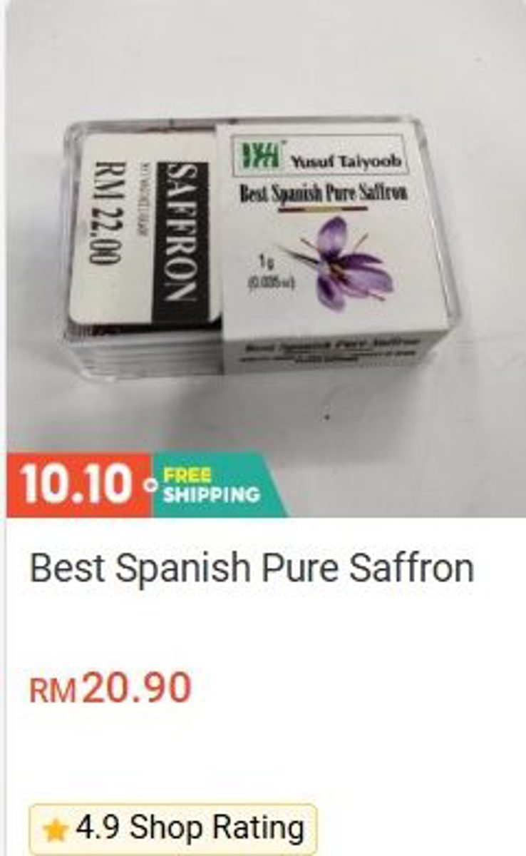 Best Spanish Pure Saffron