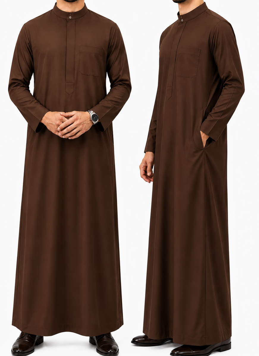 Haramain  Jubah Al Haramain Kain Coat Tebal Exclusive  Clothing