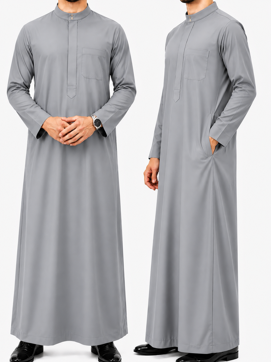 Haramain  Jubah Al Haramain Kain Coat Tebal Exclusive  Clothing