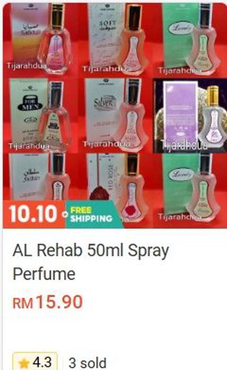 Al Rehab 50ml Perfume Spray