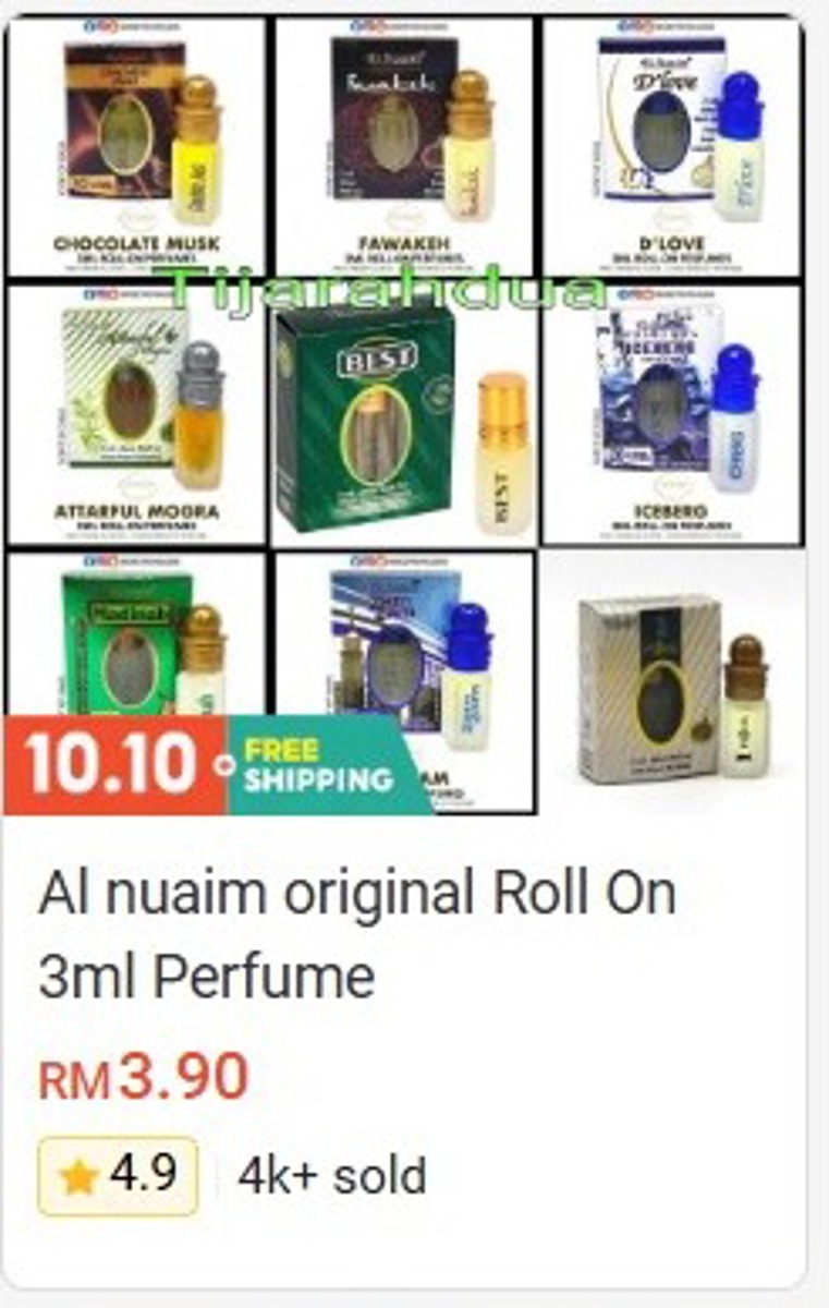 Al Nuaim Original Roll-On 3ml Perfume