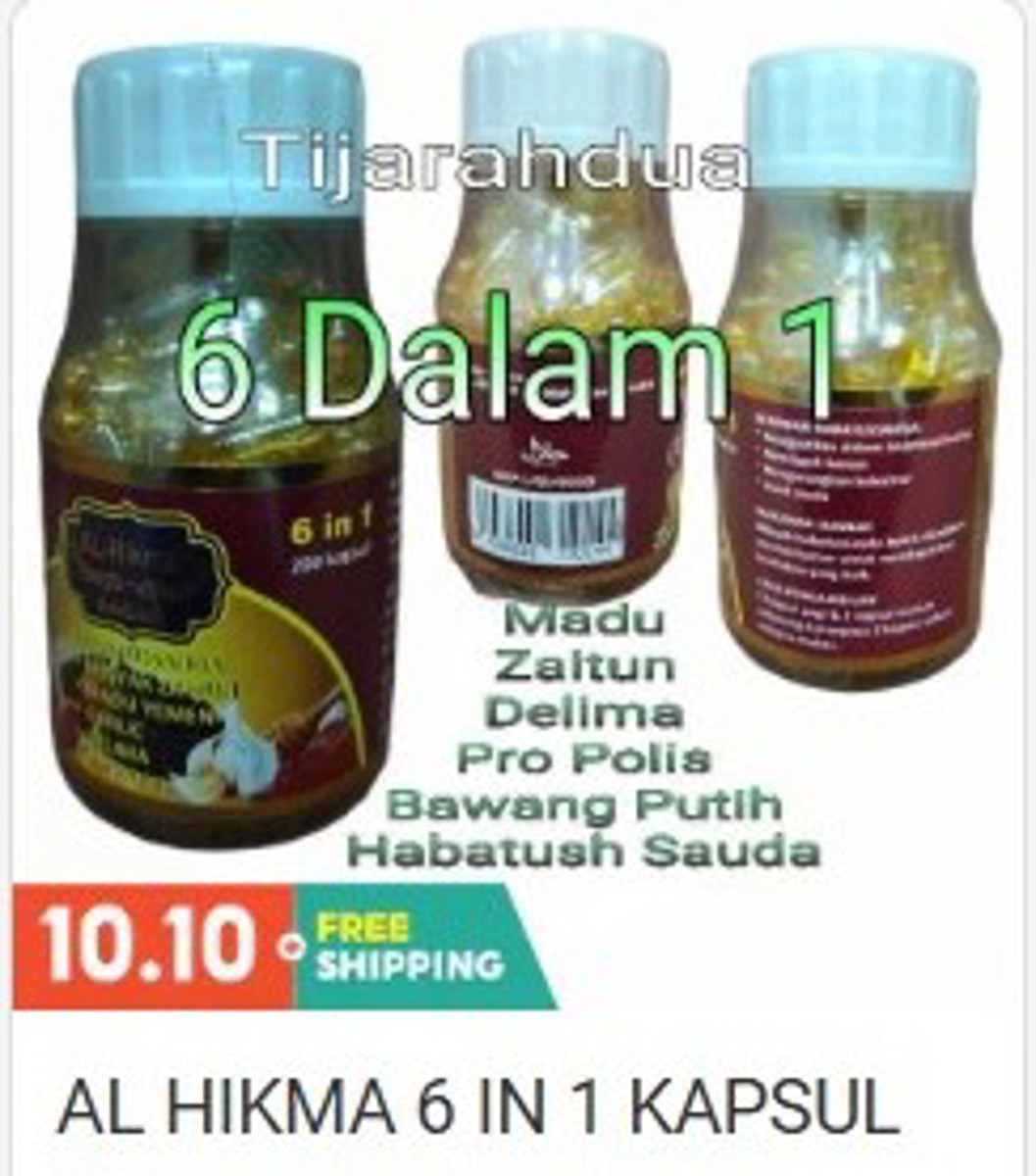 Al Hikma 6 in 1 Capsule (Olive Oil and More)